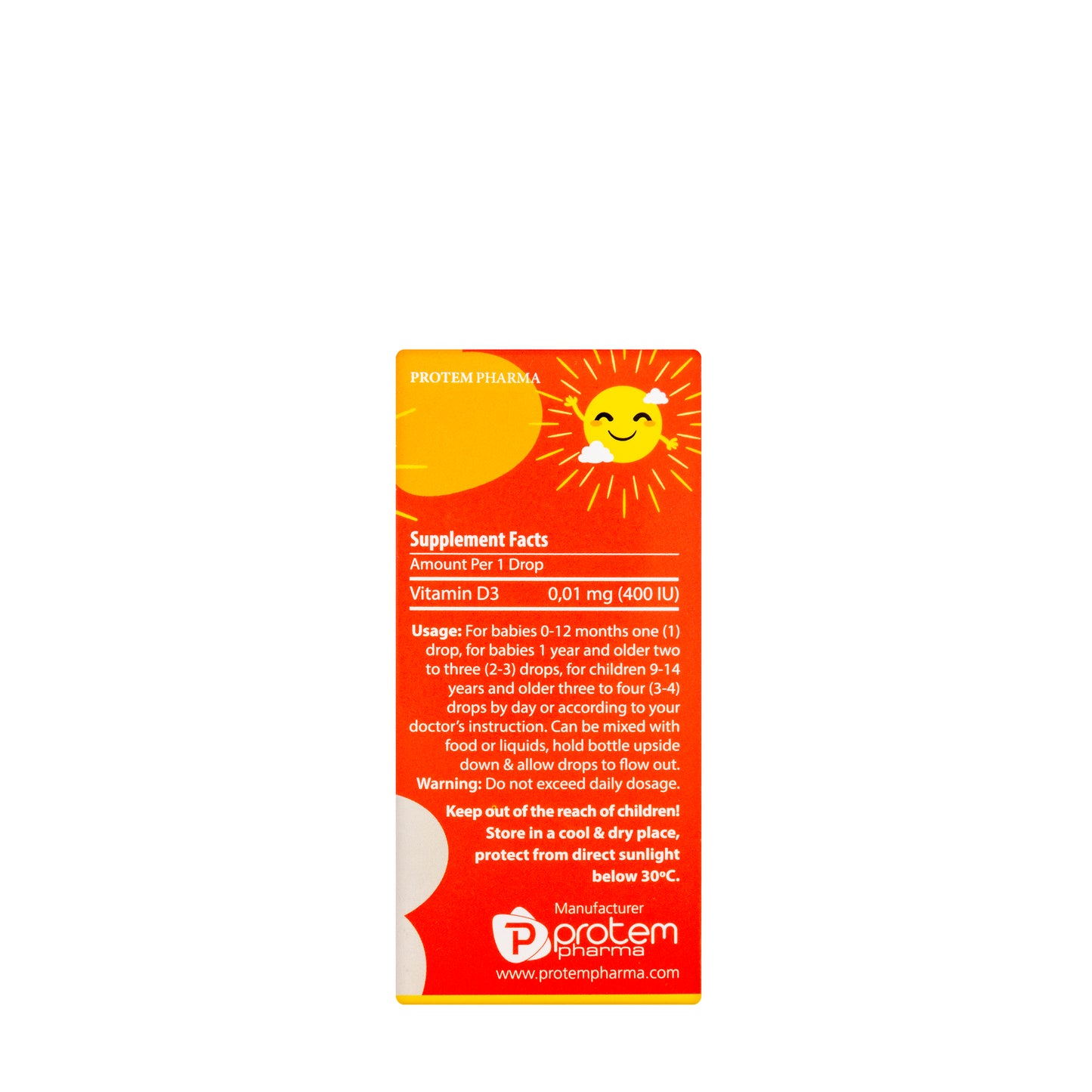 Life-D3 Vitamin D3 400 IU Drops 10 ml