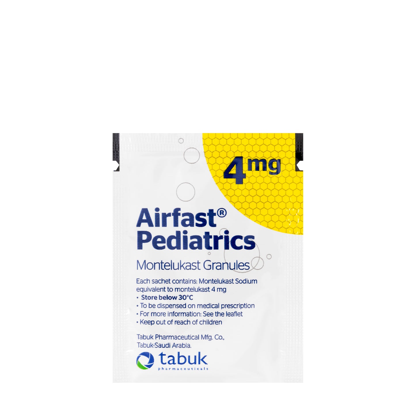 Airfast Pediatrics Granules 28 Sachets