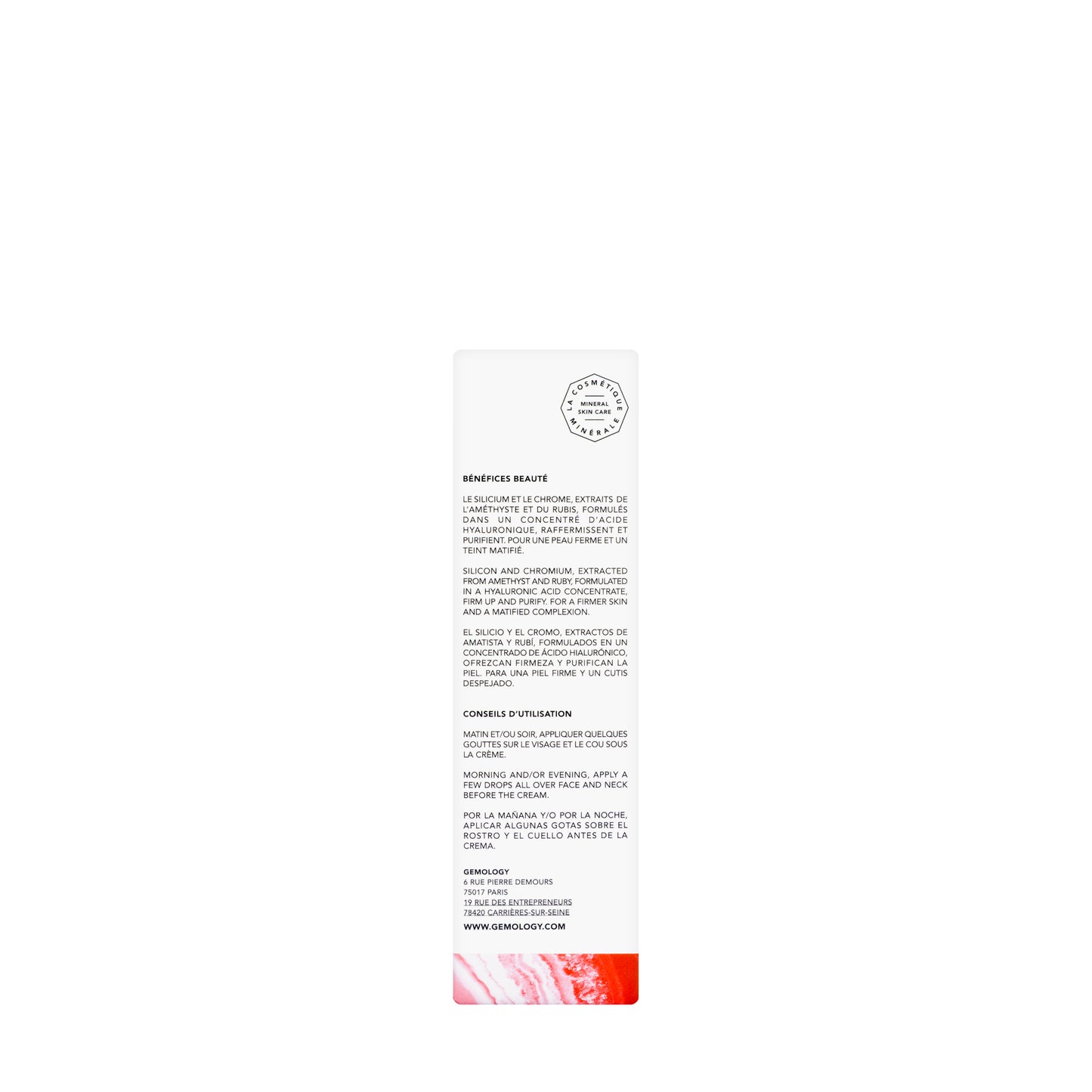 Gemology Firming Face Serum 30 ml