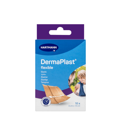 Hartmann Dermaplast Flexible 6x10 cm 10 Pieces