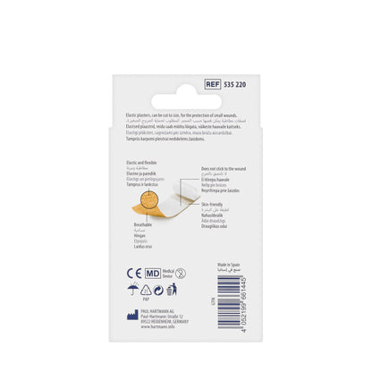 Hartmann Dermaplast Flexible 6x10 cm 10 Pieces