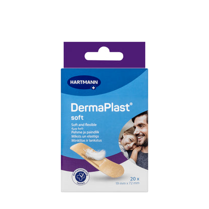 Hartmann Dermaplast Soft 19x72 mm 20 Pieces