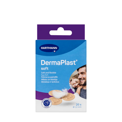 Hartmann Dermaplast Soft 22 mm Rounded 20 Pieces