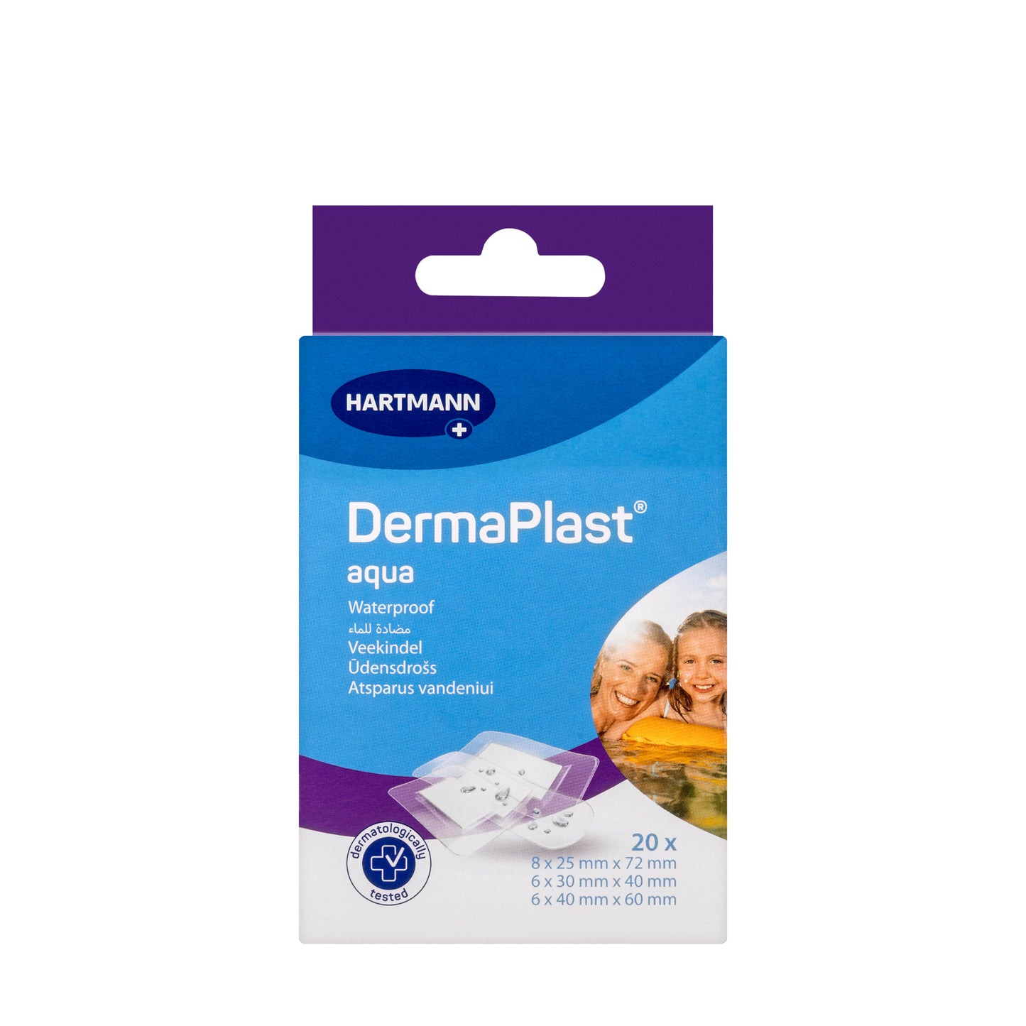 Hartmann Dermaplast Aqua Mix 20 Pieces