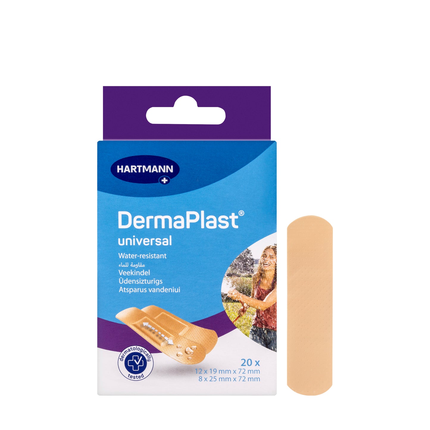 Hartmann Dermaplast Universal 2 Sizes 20 Pieces