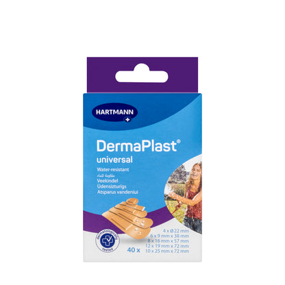 Hartmann Dermaplast Universal 5 Sizes 40 Pieces