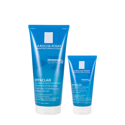 La Roche-Posay Effaclar Purifying Gel 200 ml + 50 ml Offer