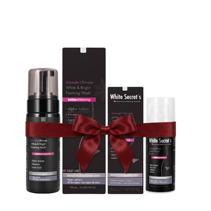 White Secrets Intimate Cream + Wash 150 ml Kit Off