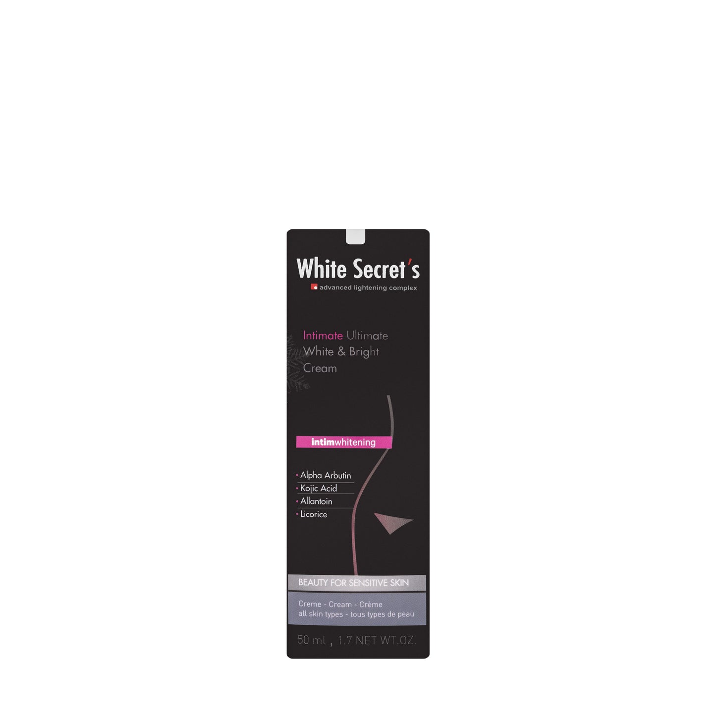 White Secrets Intimate Cream + Wash 150 ml Kit Off