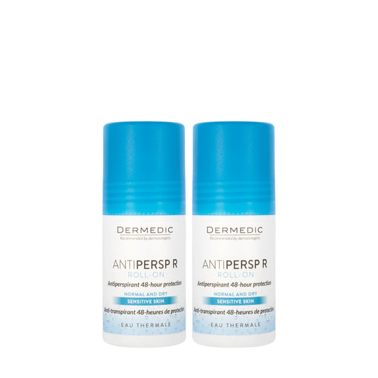 Dermedic Anti-Perspirant Deodrant  Roll 60 ml 1+1 Offer