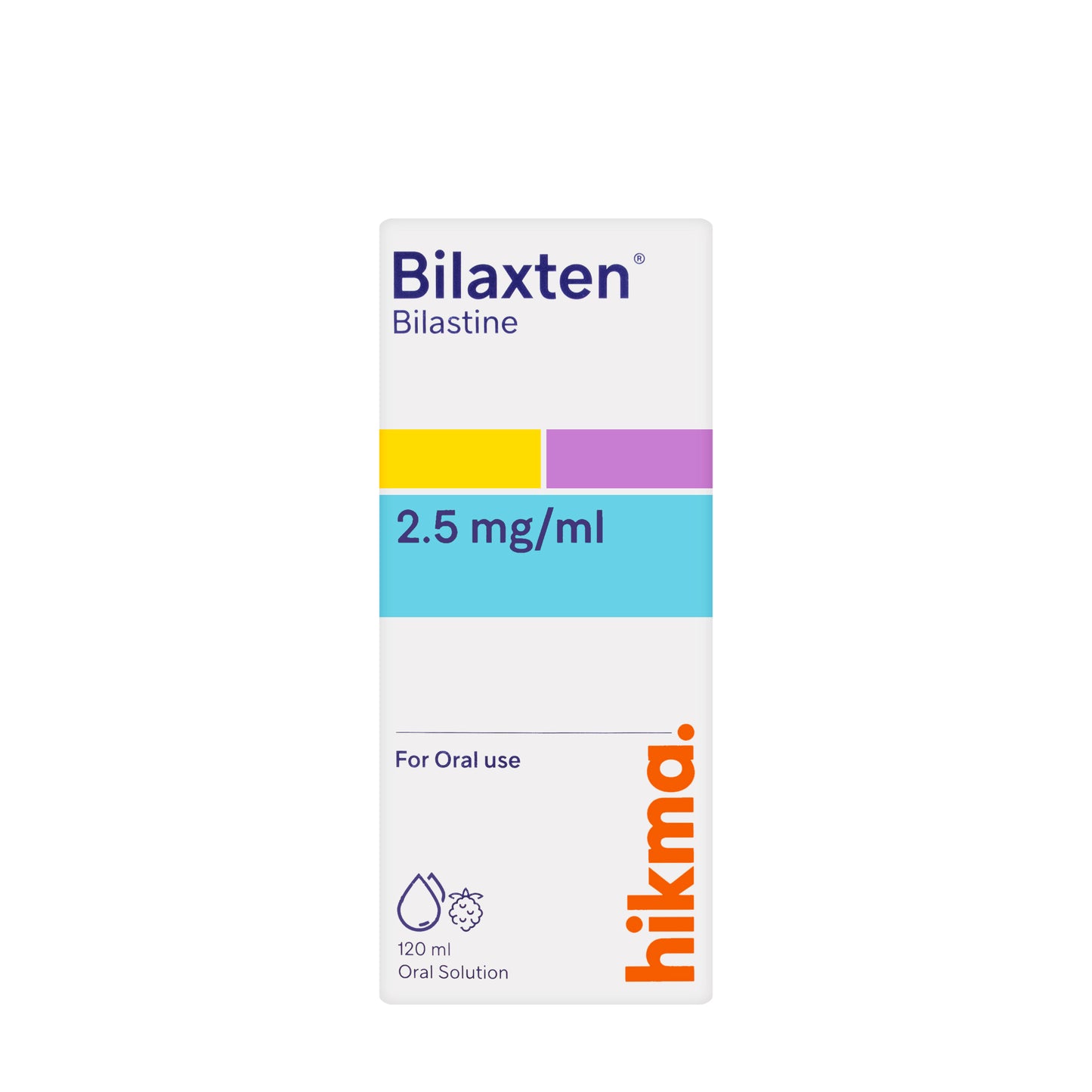 Bilaxtine 2.5 mg/ml Syrup 120 ml