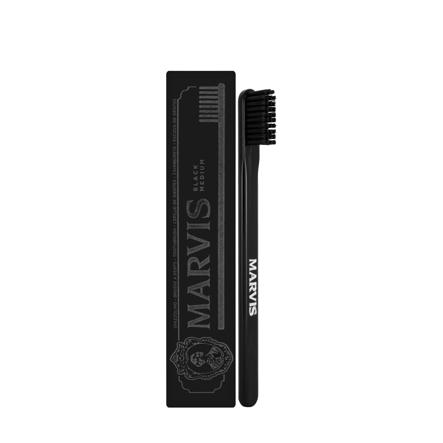 Marvis Black Medium Toothbrush