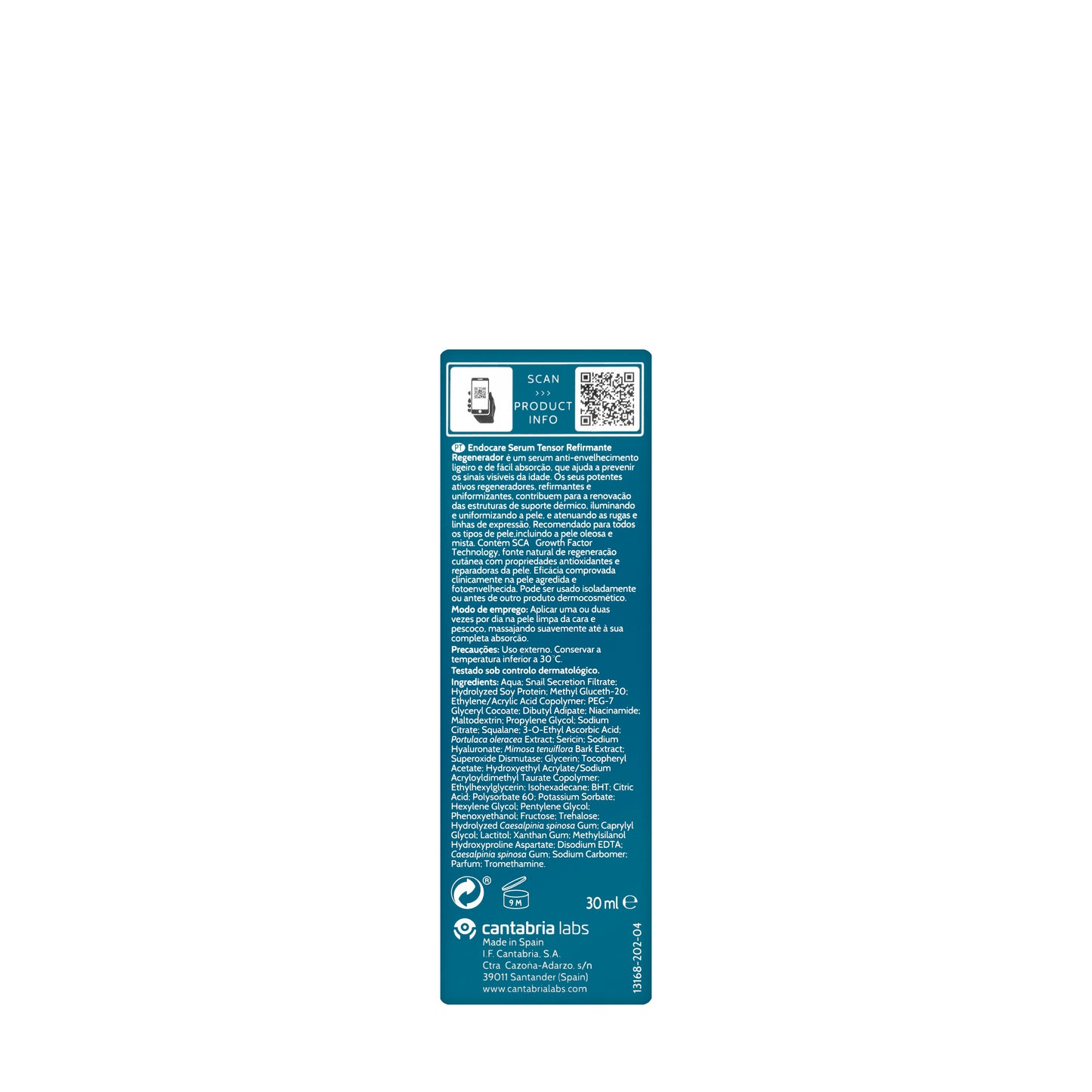 Endocare Tensage Firm Regenerating Serum 30 ml
