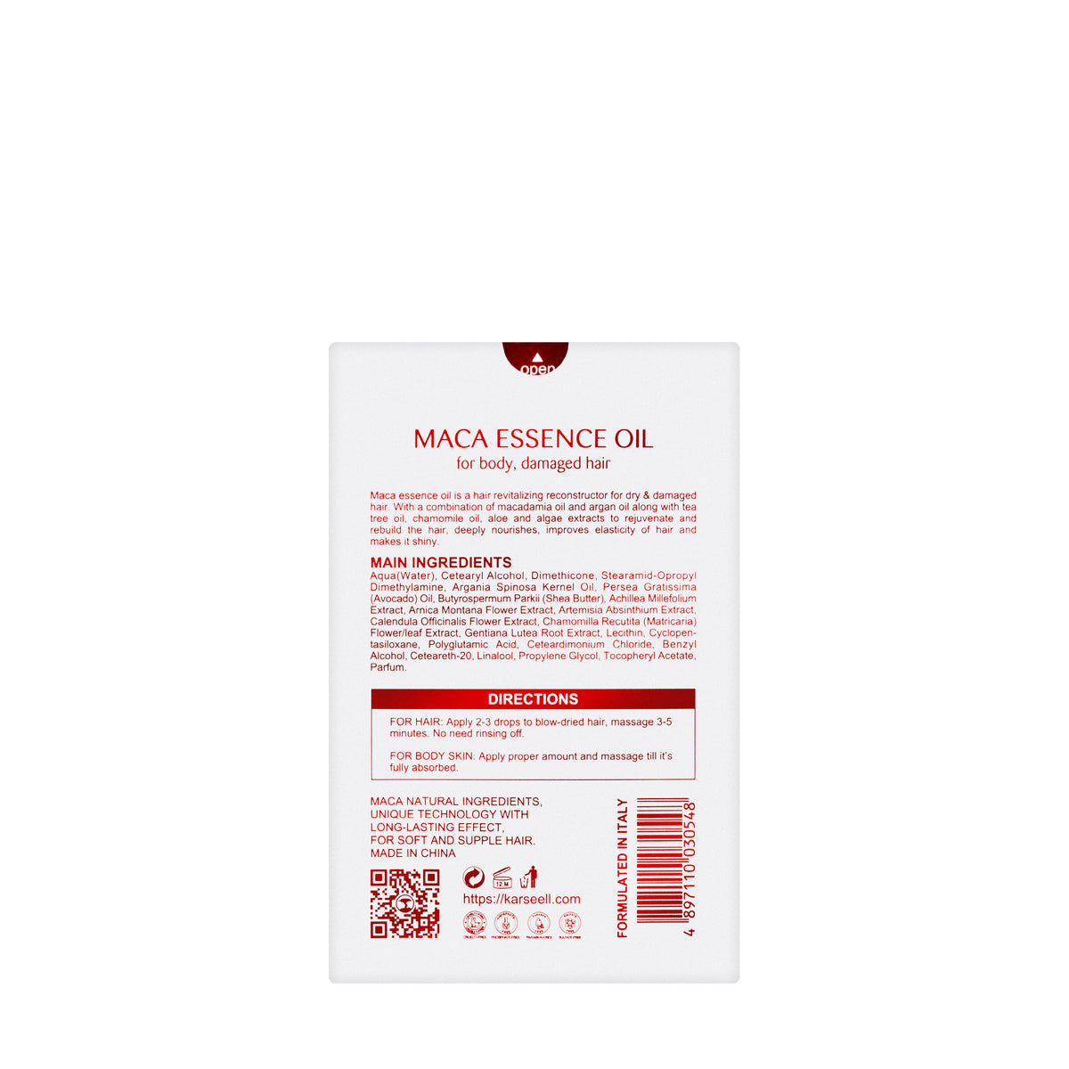 Karseell Maca Power Essence Oil 50 ml