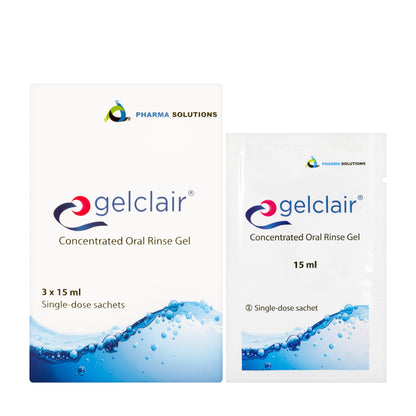 Gelclair Oral Rinse Gel 3 x 15 ml