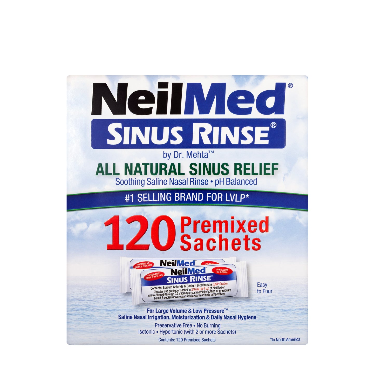 Neilmed Sinus Rinse 120 Sachets