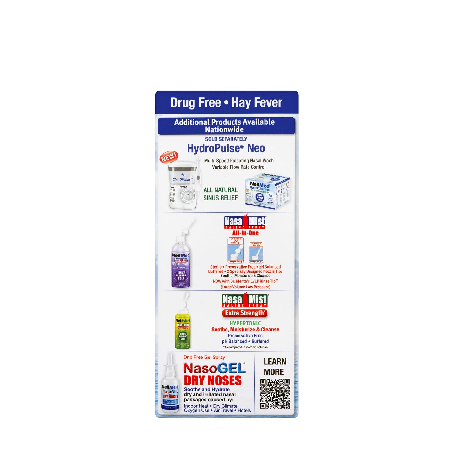Neilmed Sinus Rinse 120 Sachets