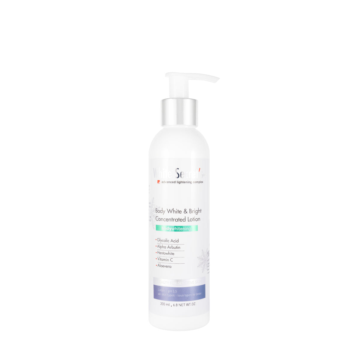 White Secrets Whitening & Brightening Concentrated Lotion 200 ml