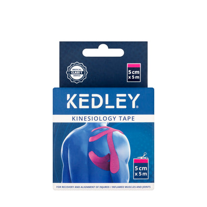 Kedley Kinesiology Tape 5 cm x 5 m [Pink] KED031
