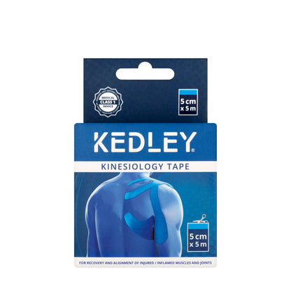 Kedley Kinesiology Tape 5 cm x 5 m [Blue] KED032