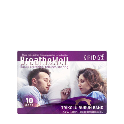 Kifidis Nasal Strips with Fabric 10 Pieces