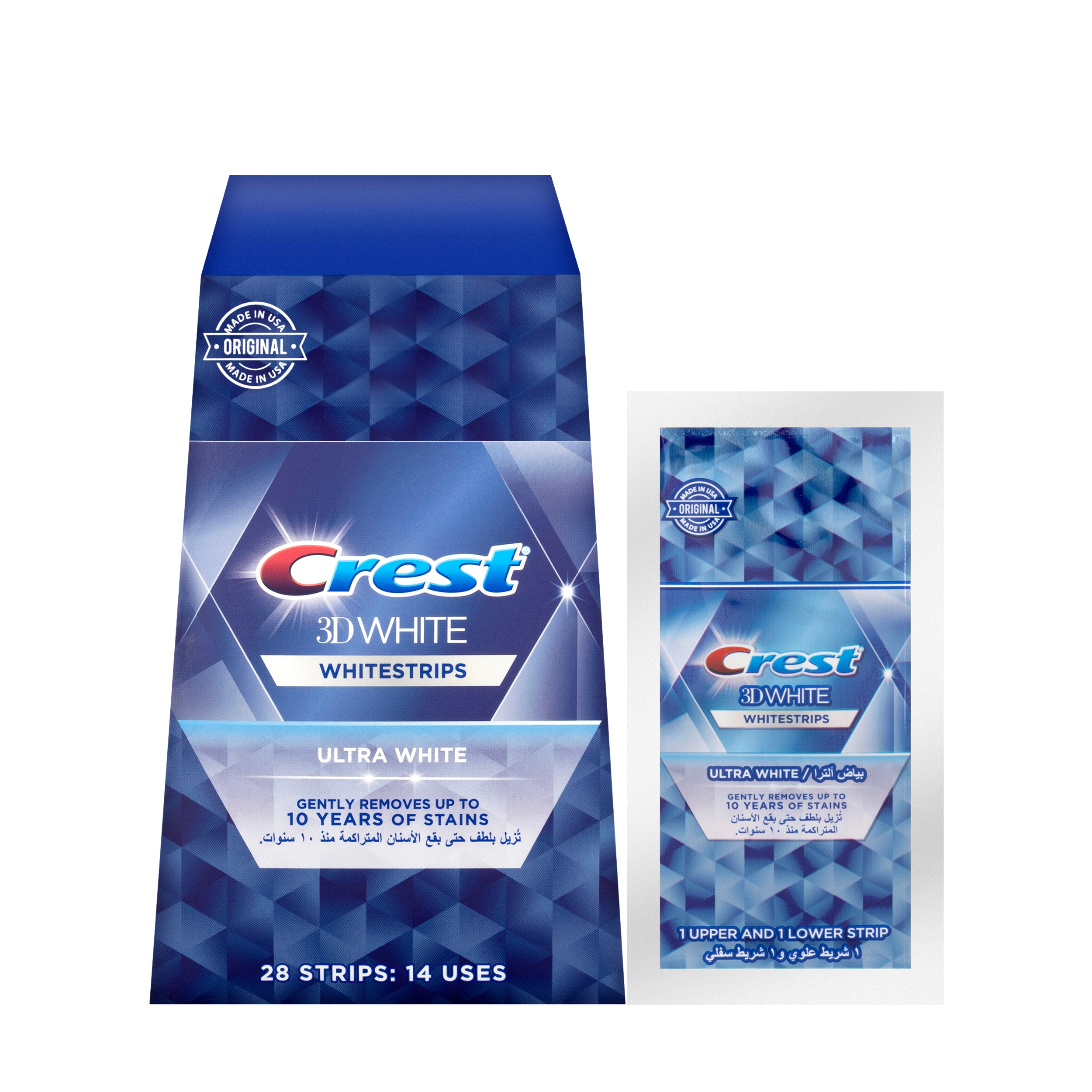 Crest 3D White Strips 28 Pieces