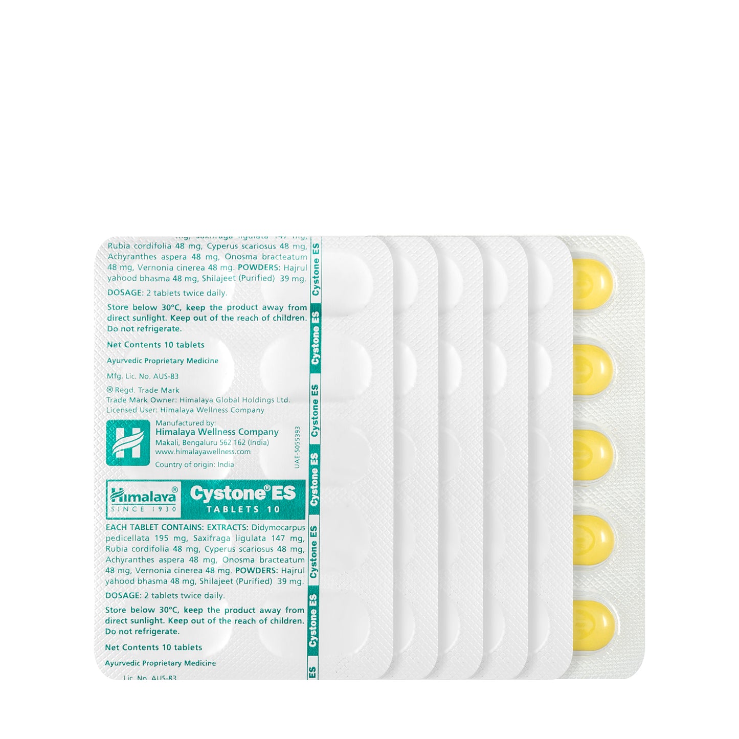 Cystone ES 6 N X10 S Tablet