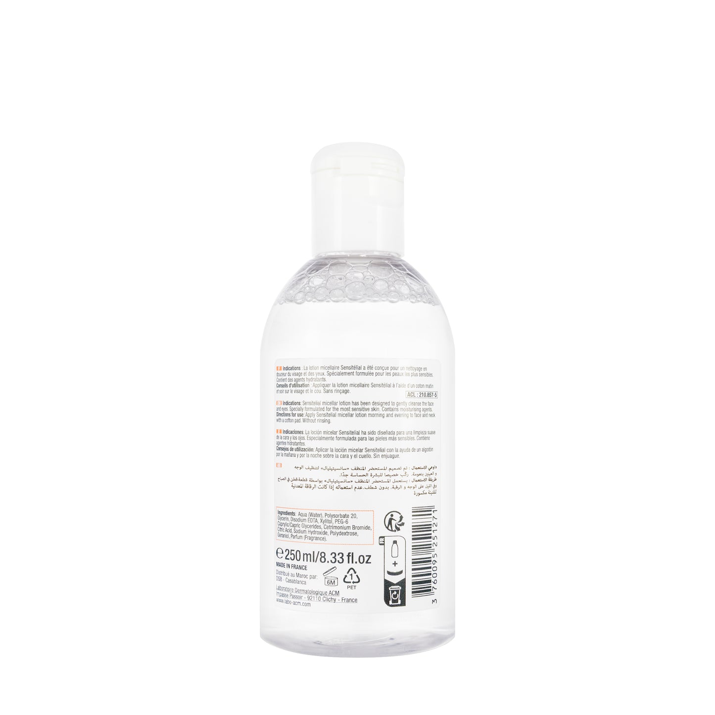 ACM Sensitelial Micellar Lotion 250 Ml