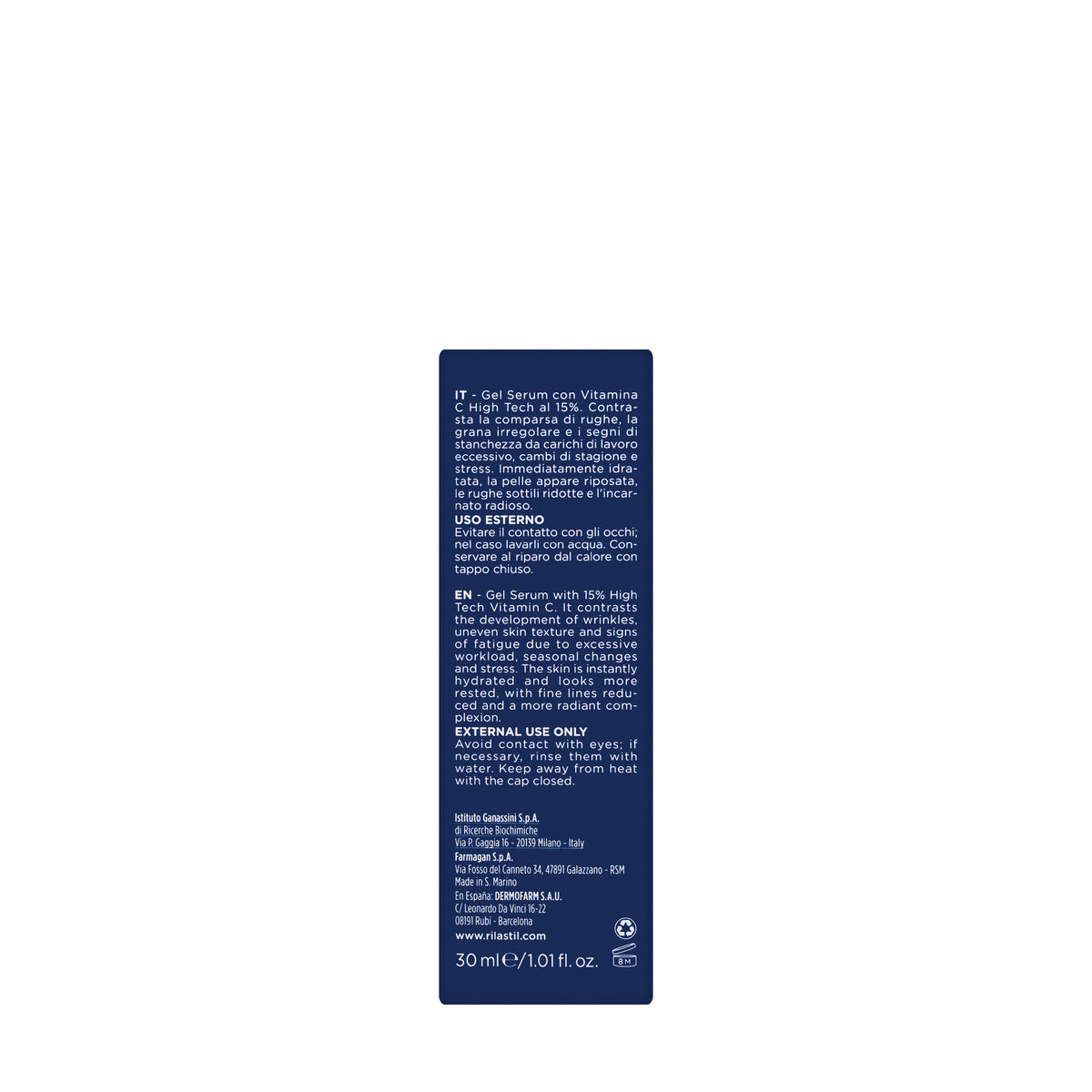 Rilastil Intense C Gel Serum[Bright and Antox] 30 Ml
