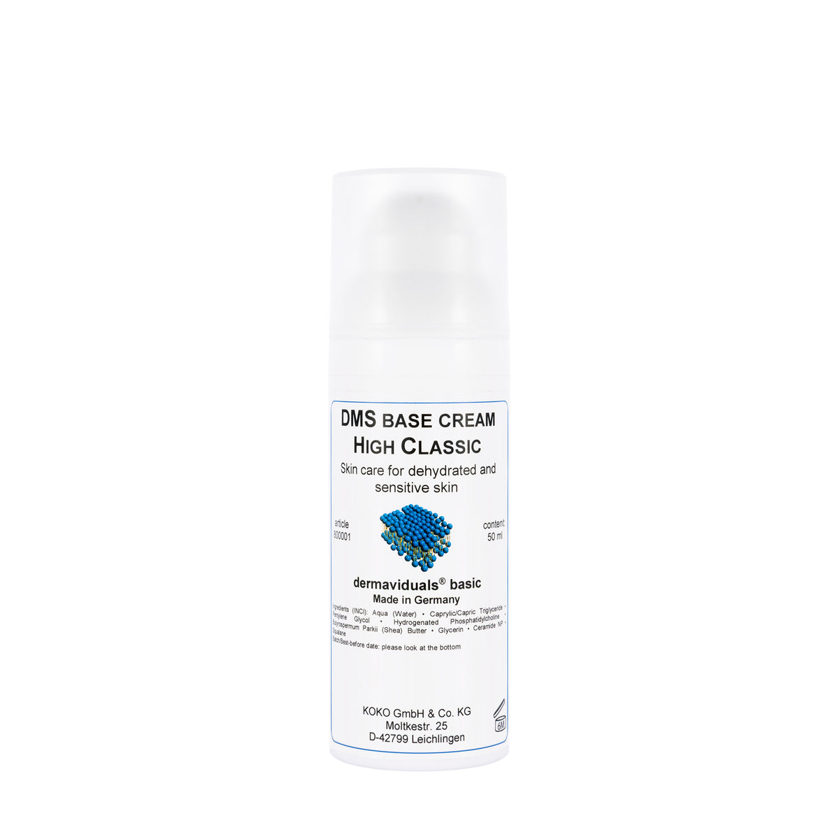 Koko DMS Base High Classic Cream 50 Ml [Dehydrated Skin]