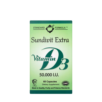 Sundivit Extra Vitamin D 50000 IU 60 Capsule