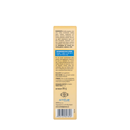 Activlab Electrovit Orange 20 Effervescent Tablets