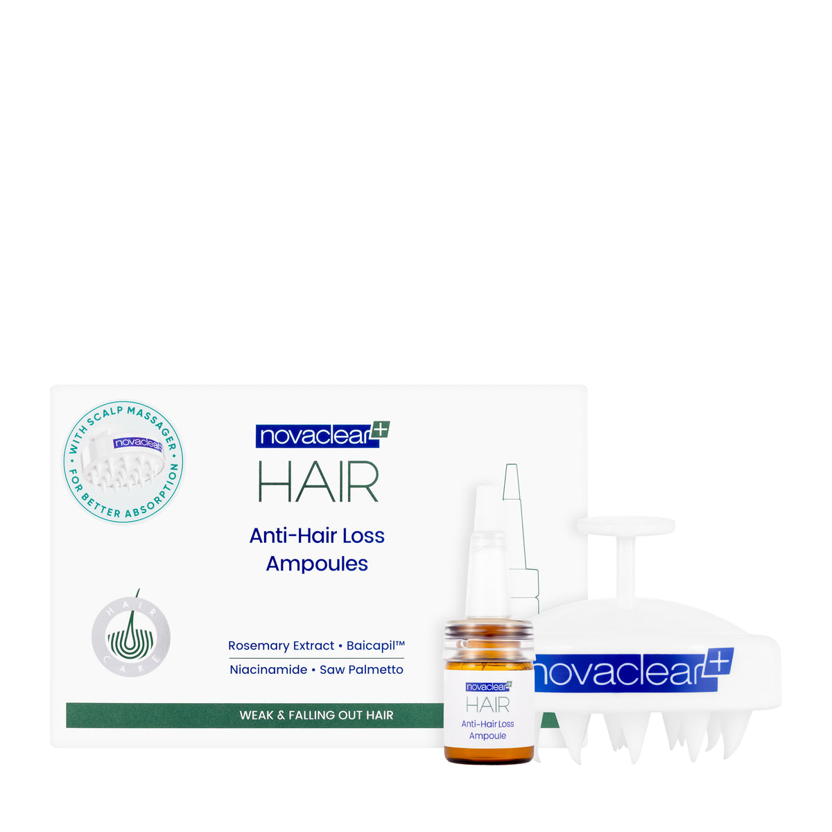 Novaclear Anti Hair Loss Ampoules 15 x 5 ml