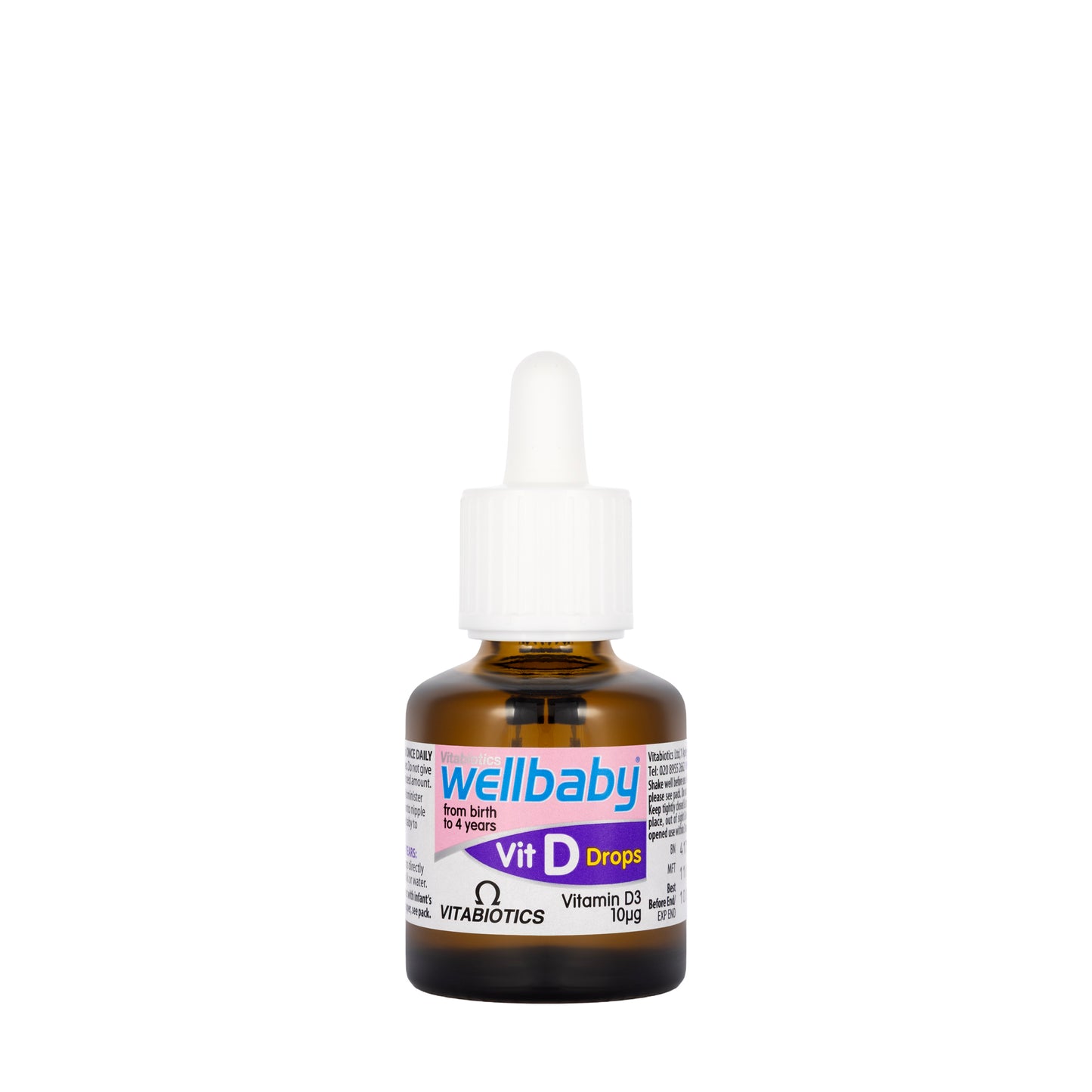 Wellbaby Vitamin D3 Drops 30 ml