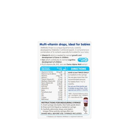 Wellbaby Multivitamin Drops 30 ml