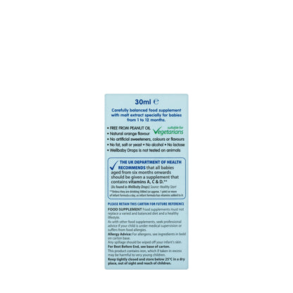 Wellbaby Multivitamin Drops 30 ml