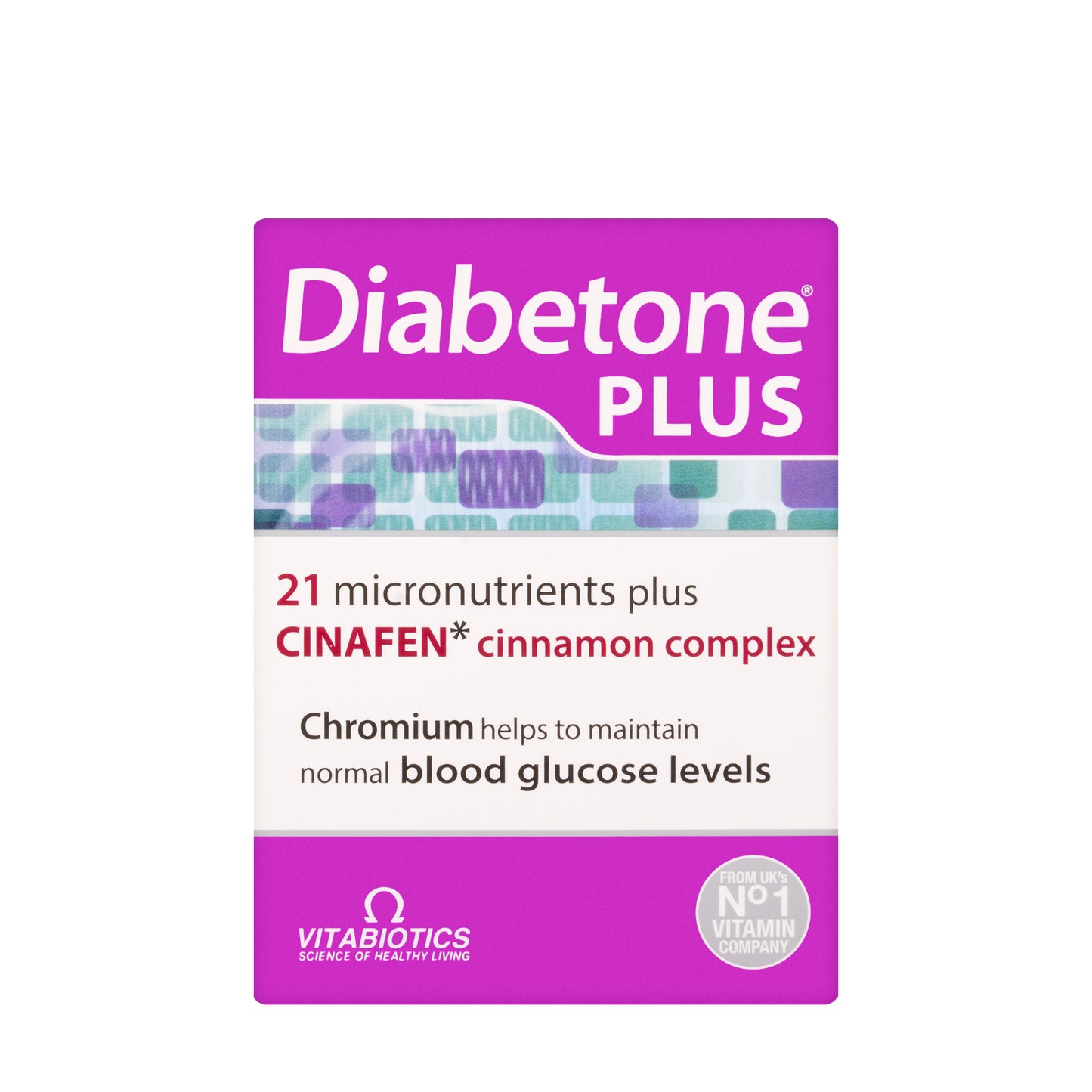 Vitabiotic Diabetone Plus  Dual Pack 84 Tablets