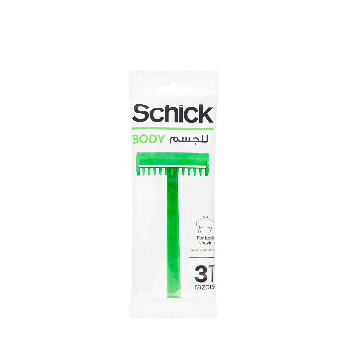 Schick Body Razors 3 Pieces