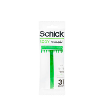 Schick Body Razors 3 Pieces