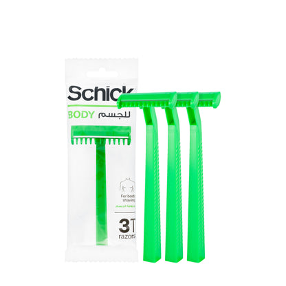 Schick Body Razors 3 Pieces