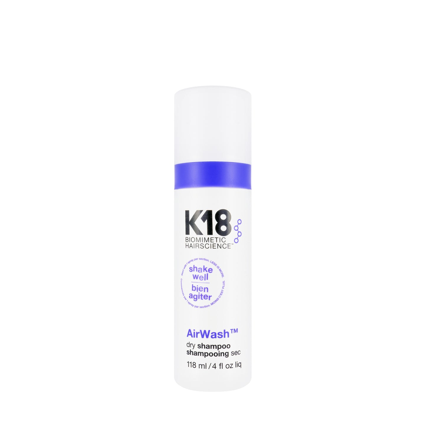 K18 Airwash Dry Shampoo 118 ml