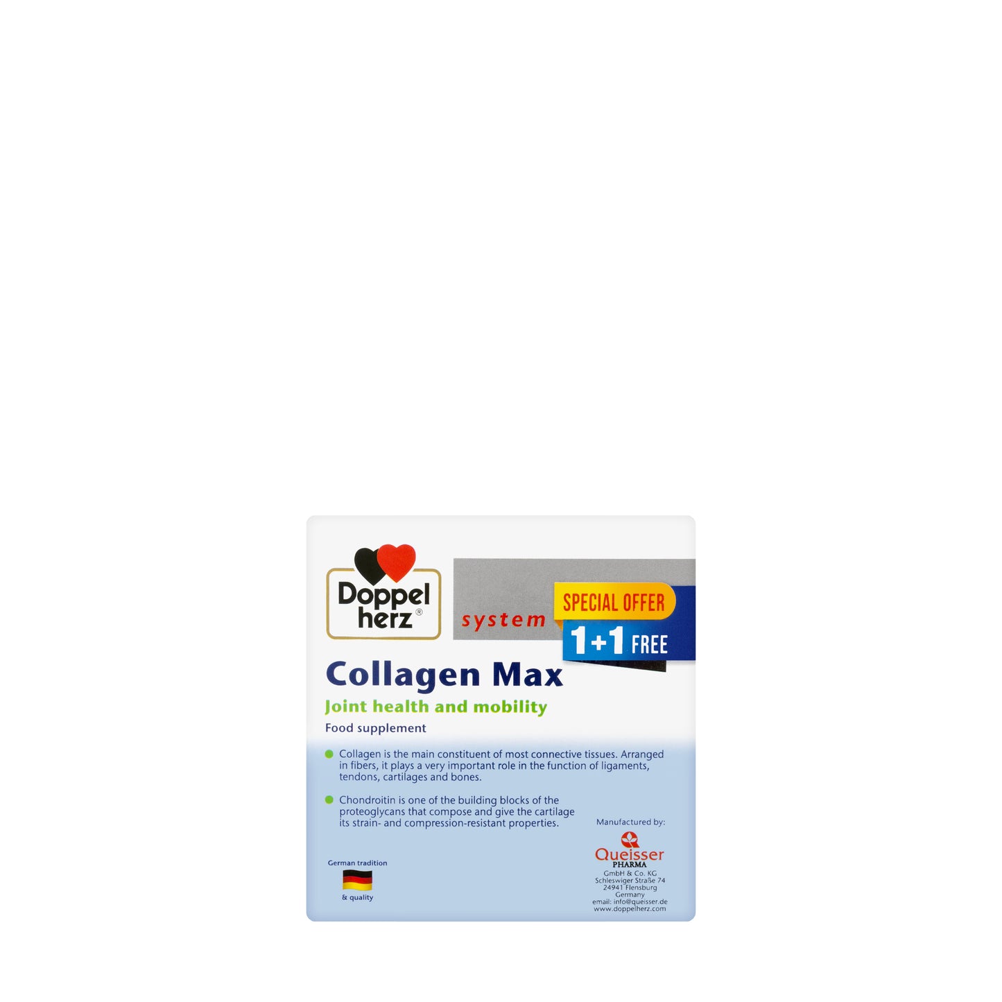 Doppel Herz System Collagen Max 30 Bottles (1+1 Offer)
