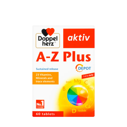 Doppel Herz A-Z Plus 60 Tablets