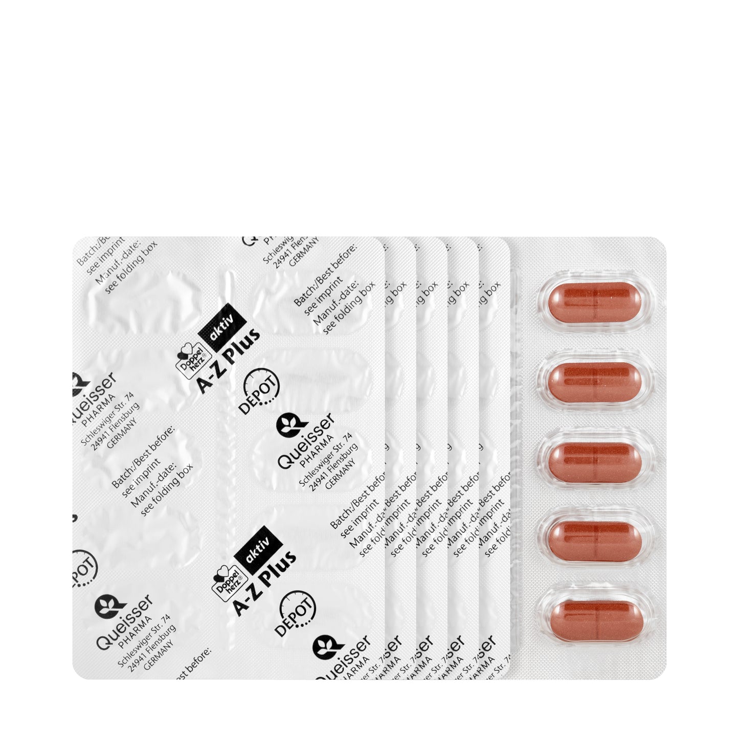 Doppel Herz A-Z Plus 60 Tablets