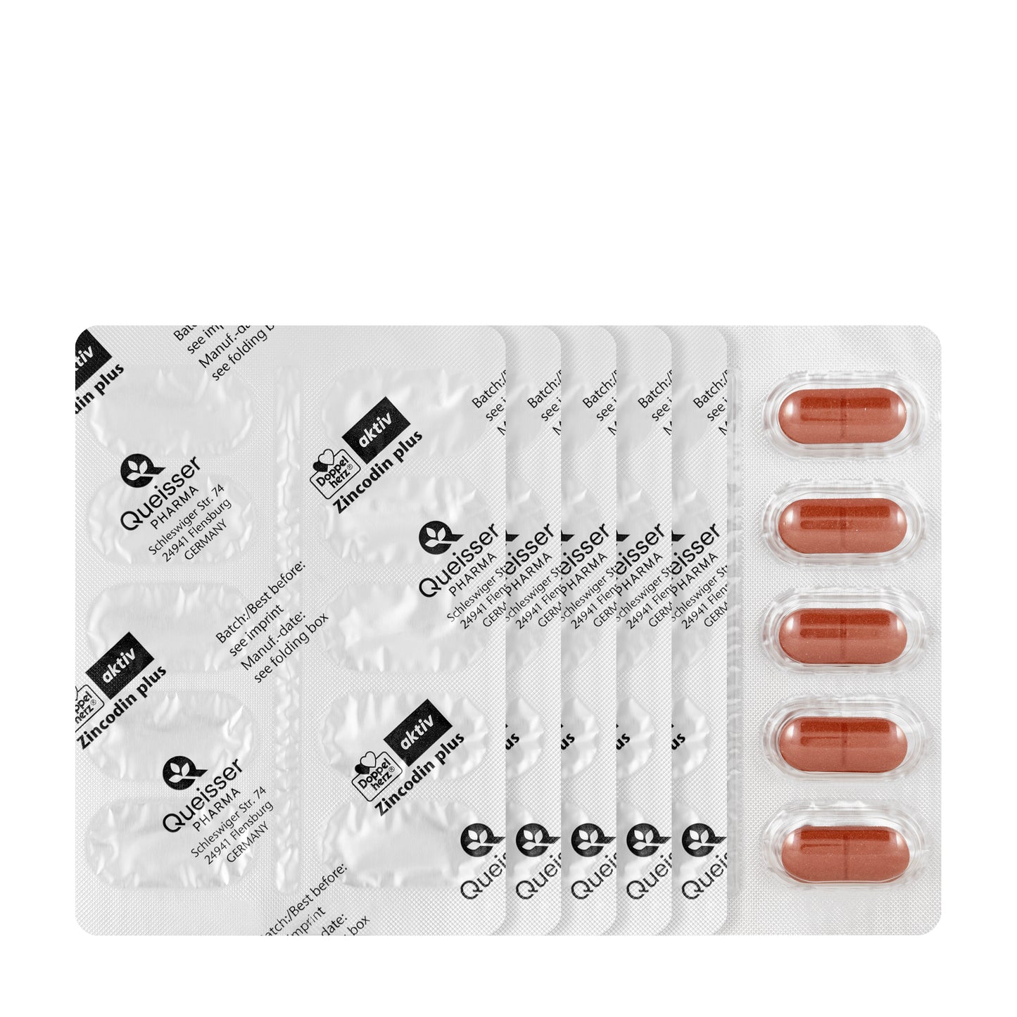 Doppel Herz Zincodin Plus 60 Tablets