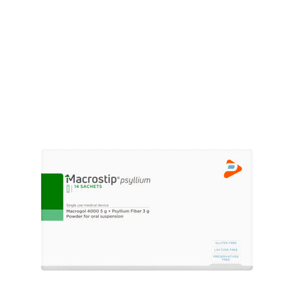 Macrostip Psyllium Fiber Powder 14 Sachets