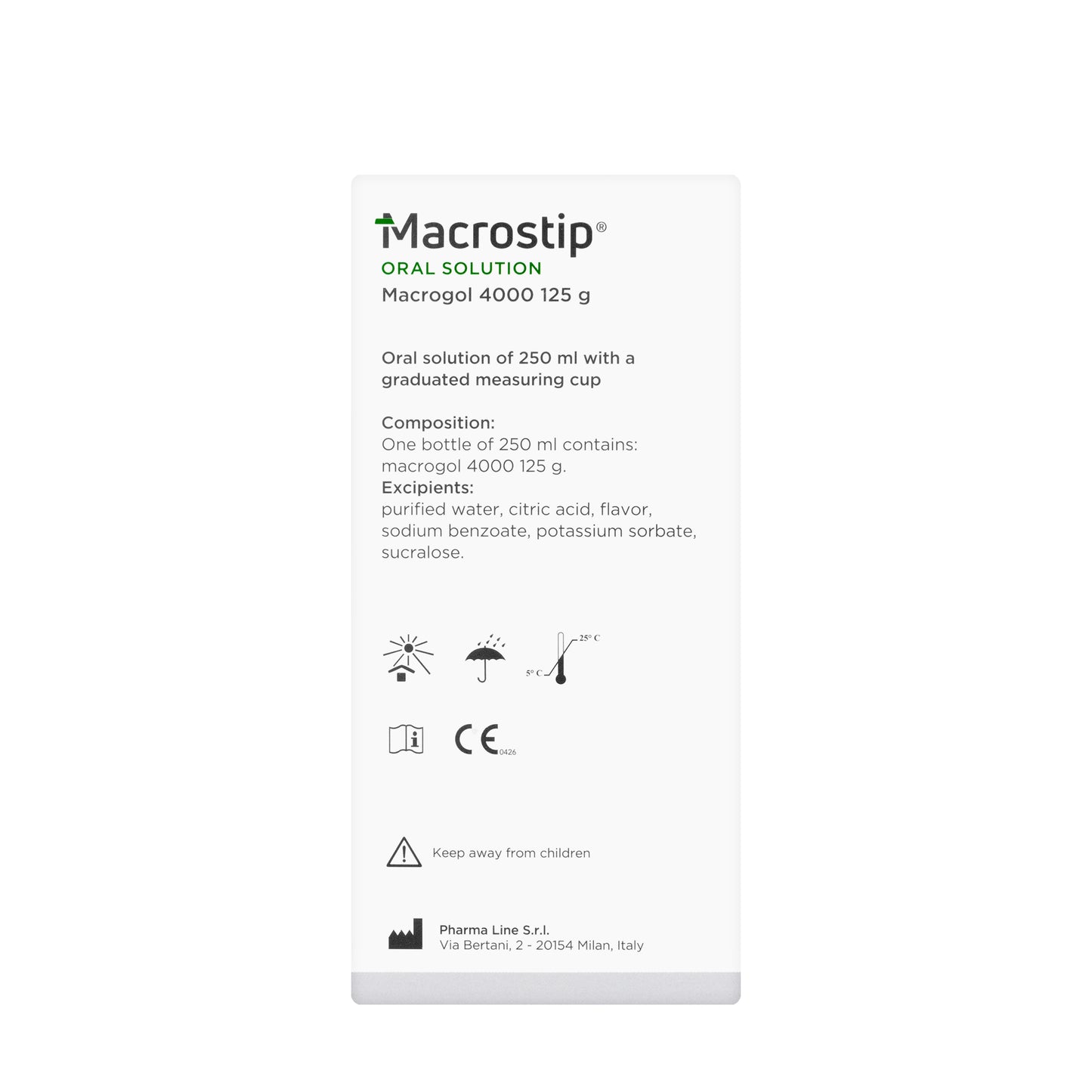 Macrostip Oral Suspension 250 ml