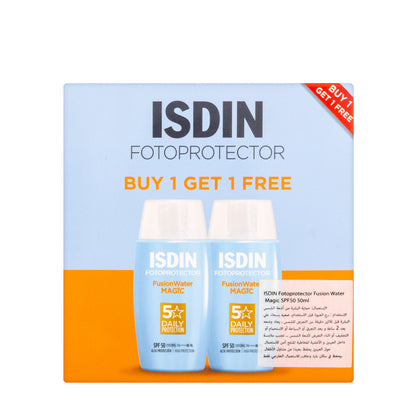 Isdin Fusion Water Magic SPF 50+ 50 ml (1+1 Offer)