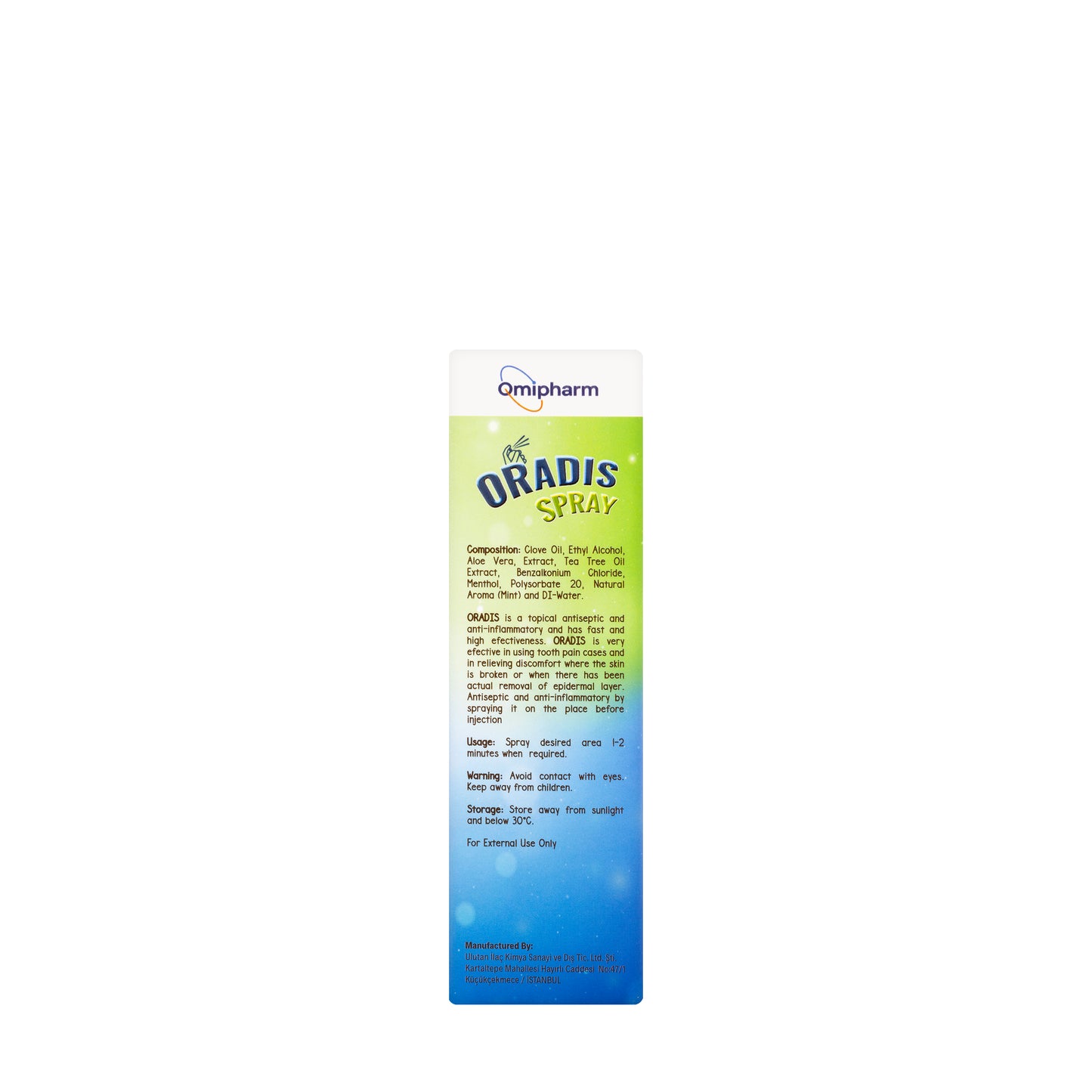Oradis Antiseptic Oral Spray 50 ml (Omipharm)