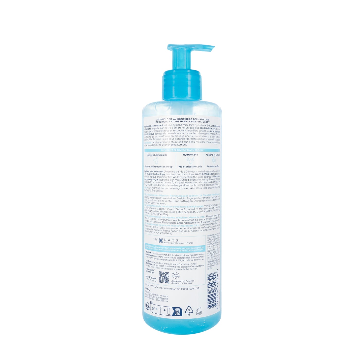 Bioderma Hydrabio Cleansing Foaming Gel 400 ml